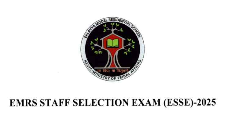 EMRS Recruitment 2025 Check Notification, Exam Date, Eligibility, Qualification and Other Details