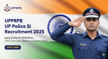 UPPRPB UP Police SI Recruitment 2025 Apply Online for 4543 Posts, Check Exam Date, Eligibility and Other Details