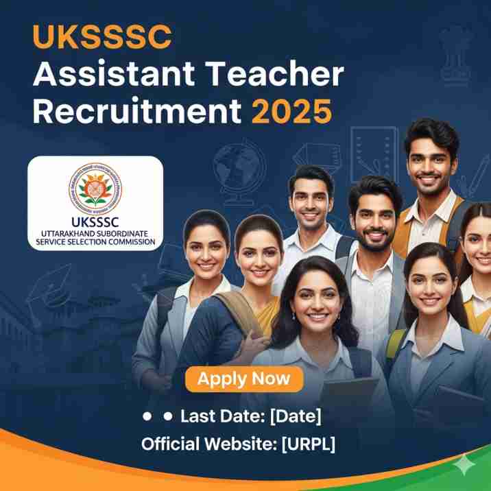 UKSSSC Assistant Teacher Recruitment 2025, Check Eligibility, Salary, Dates and Syllabus